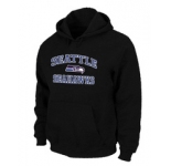 Seattle Seahawks Heart & Soul Pullover Hoodie Black