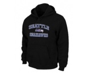 Seattle Seahawks Heart & Soul Pullover Hoodie Black