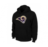St.Louis Rams Logo Pullover Hoodie black