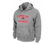 Tampa Bay Buccaneers Heart & Soul Pullover Hoodie Grey
