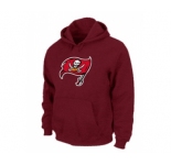 Tampa Bay Buccaneers Logo Pullover Hoodie RED