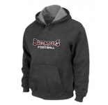 Tampa Bay Buccaneers font Pullover Hoodie D.Grey