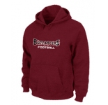 Tampa Bay Buccaneers font Pullover Hoodie Red