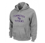 Tennessee Titans Heart & Soul Pullover Hoodie Grey