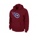 Tennessee Titans Logo Pullover Hoodie RED