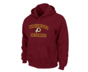 Washington Red Skins Heart & Soul Pullover Hoodie Red