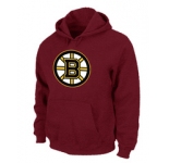 NHL Boston Bruins Big & Tall Logo Pullover Hoodie RED