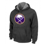 NHL Buffalo Sabres Big & Tall Logo Pullover Hoodie D.Grey