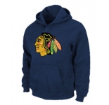 NHL Chicago Blackhawks Big & Tall Logo Pullover Hoodie D.blue