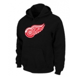 NHL Detroit Red Wings Big & Tall Logo Pullover Hoodie Black