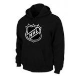 NHL Logo Big & Tall Pullover Hoodie Black
