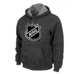 NHL Logo Big & Tall Pullover Hoodie D.Grey