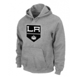 NHL Los Angeles Kings Big & Tall Logo Pullover Hoodie Grey