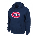 NHL Montréal Canadiens Big & Tall Logo Pullover Hoodie D.Blue
