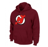 NHL New Jersey Devils Big & Tall Logo Pullover Hoodie RED