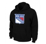 NHL New York Rangers Big & Tall Logo Pullover Hoodie Black