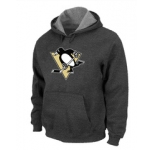 NHL Pittsburgh Penguins Big & Tall Logo Pullover Hoodie D.Grey