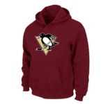 NHL Pittsburgh Penguins Big & Tall Logo Pullover Hoodie Red