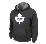 NHL Toronto Maple Leafs Big & Tall Logo Pullover Hoodie D.Grey
