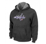 NHL Washington Capitals Big & Tall Logo Pullover Hoodie D.Grey