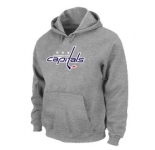 NHL Washington Capitals Big & Tall Logo Pullover Hoodie Grey