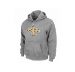 Men's New Orleans Saints Mitchell & Ness Black Fair Catch Pullover Hoodie