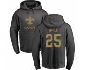 NFL Nike New Orleans Saints #25 Eli Apple Ash One Color Pullover Hoodie