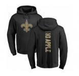 NFL Nike New Orleans Saints #25 Eli Apple Black Backer Pullover Hoodie