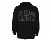 New Orleans Saints Black Touchback VI Full Zip Hoodie