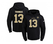 Nike New Orleans Saints #13 Michael Thomas Black Name & Number Pullover NFL Hoodie