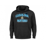 Carolina Panthers Majestic Black Super Bowl 50 Bound Heart and Soul Going To The Game Pullover Hoodie