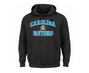 Carolina Panthers Majestic Black Super Bowl 50 Bound Heart and Soul Going To The Game Pullover Hoodie