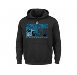 Carolina Panthers Majestic Black Super Bowl 50 Bound On Our Way Pullover Hoodie