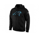 Men's Carolina Panthers Nike Black KO Logo Essential Hoodie
