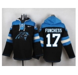 Nike Carolina Panthers #17 Devin Funchess Black Player Pullover NFL Hoodie