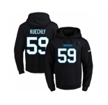 Nike Carolina Panthers #59 Luke Kuechly Black Name & Number Pullover NFL Hoodie