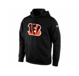 Men's Cincinnati Bengals Nike Black KO Logo Essential Hoodie