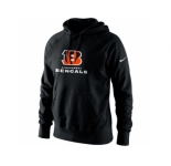 Men's Cincinnati Bengals Nike Black Lockup Pullover Hoodie