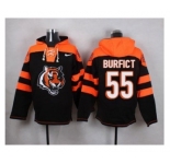 Nike Cincinnati Bengals #55 Vontaze Burfict Black Player Pullover NFL Hoodie