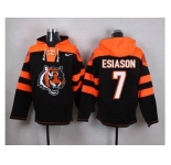Nike Cincinnati Bengals #7 Boomer Esiason Black Player Pullover NFL Hoodie