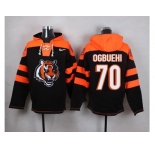 Nike Cincinnati Bengals #70 Cedric Ogbuehi Black Player Pullover NFL Hoodie