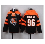 Nike Cincinnati Bengals #96 Carlos Dunlap Black Player Pullover NFL Hoodie