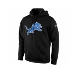 Men's Detroit Lions Nike Black KO Logo Essential Hoodie