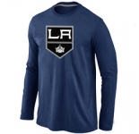 NHL Los Angeles Kings Big & Tall Logo D.BLUE Long Sleeve T-Shirt
