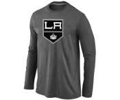 NHL Los Angeles Kings Big & Tall Logo D.Grey Long Sleeve T-Shirt