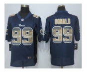 2015 New Nike St.Louis Rams #99 Donald Navy Blue Strobe Jerseys[Limited]