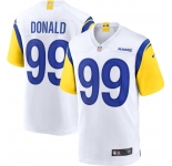 Los Angeles Rams #99 Aaron Donald White 2021 New Vapor Limited Jersey