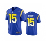 Men's Los Angeles Rams #15 Tutu Atwell Royal Vapor Untouchable Limited Stitched Football Jersey