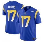 Men's Los Angeles Rams #17 Davante Adams Blue 2024 F.U.S.E. Vapor Untouchable Limited Football Stitched Jersey
