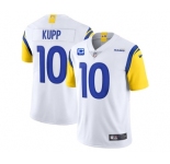 Men's Los Angeles Rams 2022 #10 Cooper Kupp White With 3-star C Patch Vapor Untouchable Limited Stitched NFL Jersey